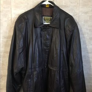 Phase 2 Vintage Women’s soft brown leather jacket